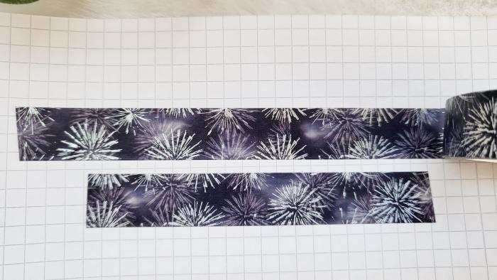 Washi Tape Feuerwerk